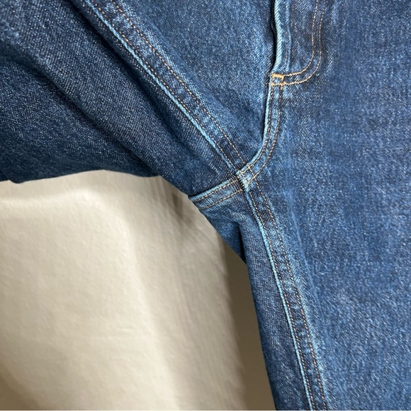 Agolde 90's Pinch Waist High Rise Straight Jeans in Pendulum 25 - Picture 6 of 14